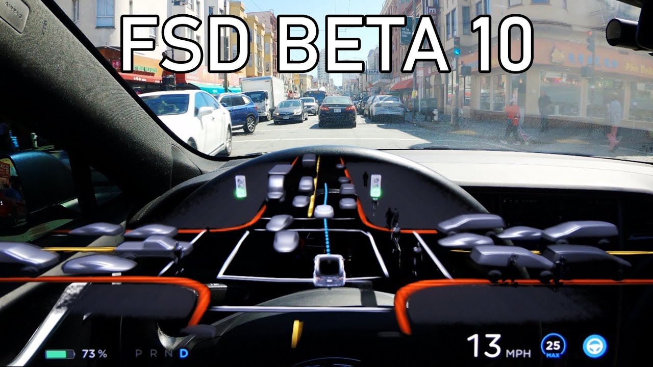 テスラ『FSD=完全自動運転』の現在地〜検証動画に日本語字幕を