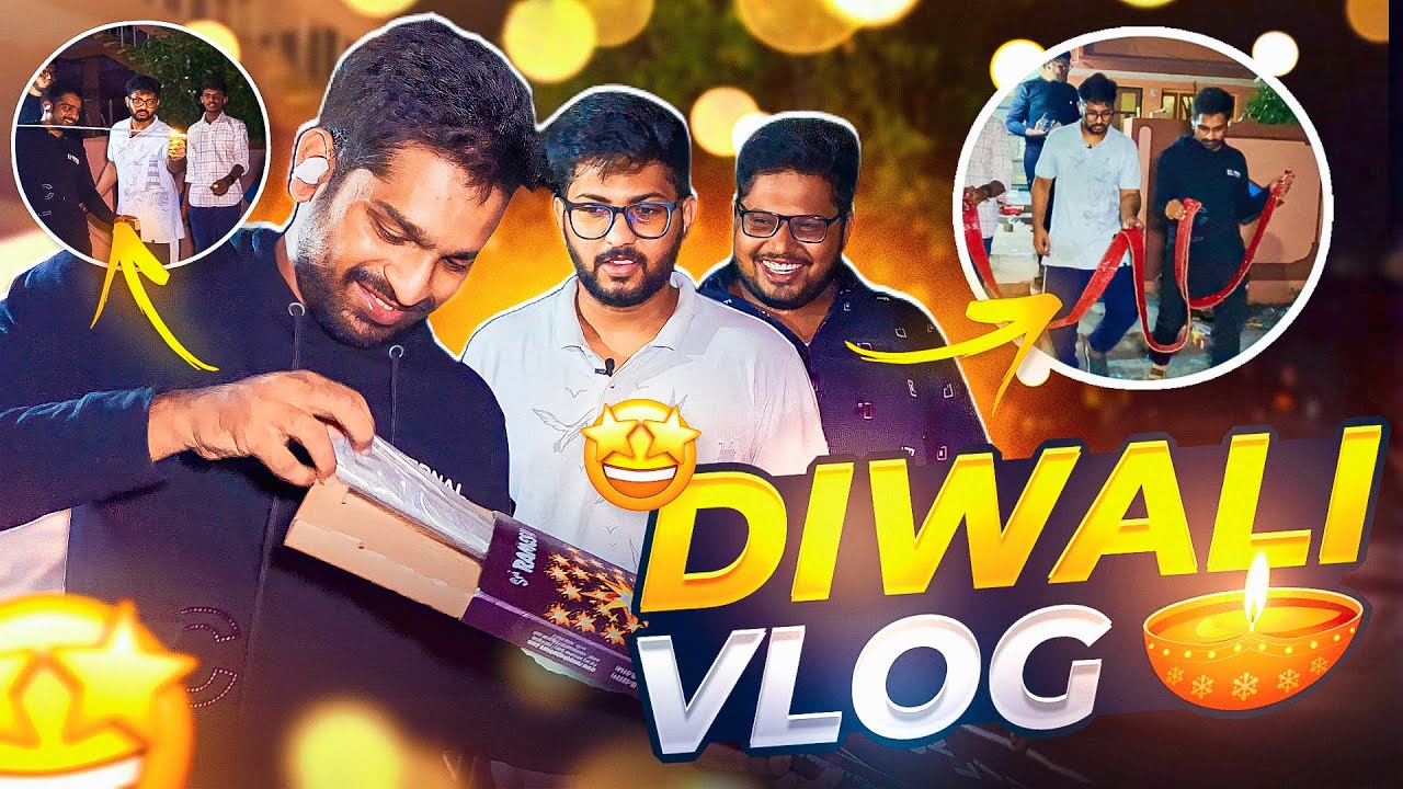 Diwali Celebrations Vlog 🪔 2023 😍 - Munna Bhai Gaming - Telugu Vlogs