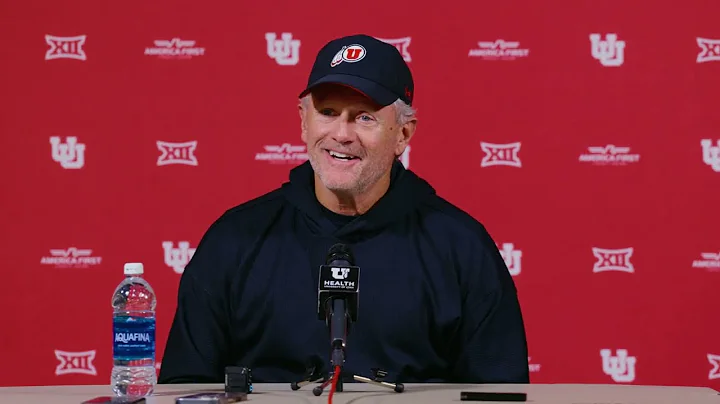 Head Coach Kyle Whittingham weekly press conference - 10.27.25