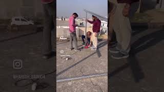 6.6 kw on grid solar system (Bala ji solar energy naringhar