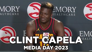 Clint Capela Press Conference | Atlanta Hawks Media Day 2023