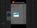 Adobe illustrator Tips -How to make mountain  in  1 minute #explore  #illistratortips #rangoli