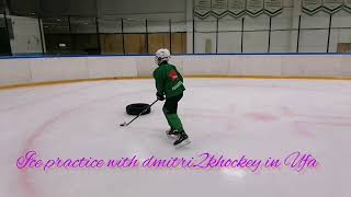KHV #214 Дополнительный класс по катанию и владению клюшкой в школе Салават Юлаев с dmitri2khockey