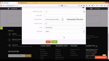Add Testimonial Block - Magento Frontend Builder