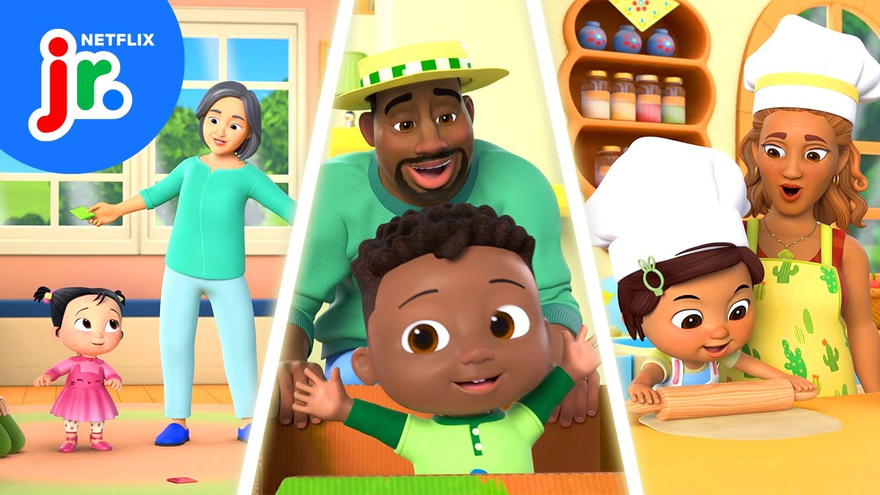 JJ & Friend's Family Time Song Compilation 🌟🎶 CoComelon Lane | Netflix Jr