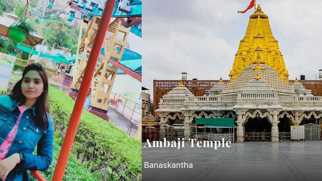 Ambaji Temple Sakti Peeth # Gabbar By Ropeway a must visit place ...