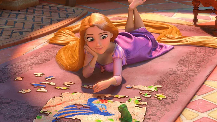 Magic Puzzles. Disney Princess Rapunzel. My Gaming Town ☆