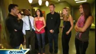 Olivia Wilde - The Cast Of House React To Emmy Nominations 2008 for Access Hollywood