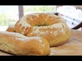 PANE INTEGRALE CON SEMOLA RIMACINATA ciambella farina di grano duro fare il pane INTEGRALE in casa