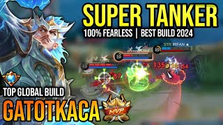 GATOTKACA BEST BUILD 2024 | TOP GLOBAL GATOTKACA GAMEPLAY | MOBILE LEGENDS✓