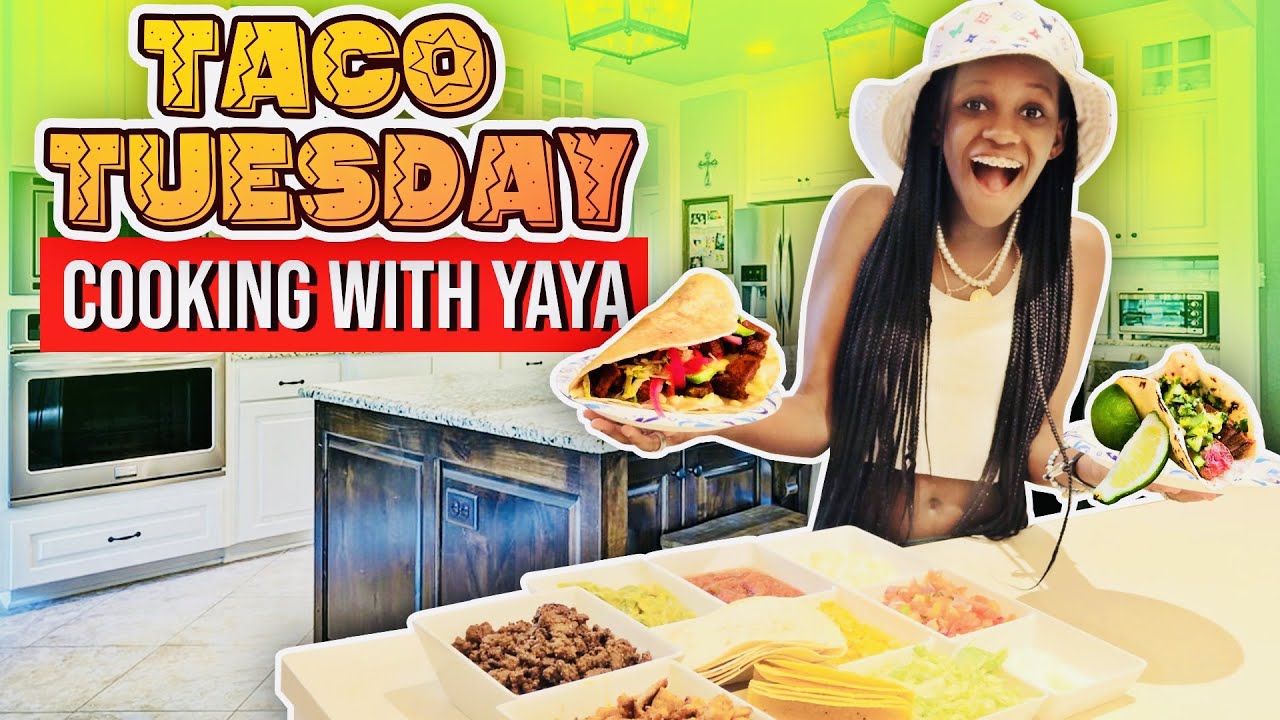 Cooking With Yaya!!! Taco Tuesday We Made Taco's YouTube