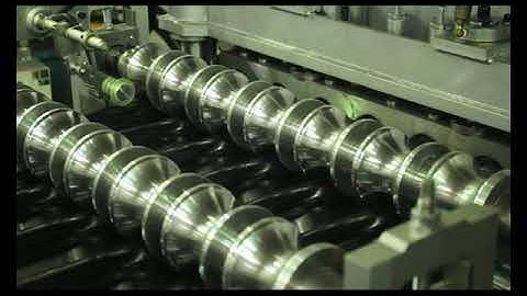 Zhongyuan High speed Step tile roll forming machine :2018 year