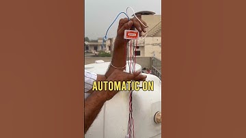 Fully automatic water level controller with tank water level motor protections #waterlevelcontroller