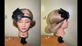 Easy 1920’s “Great Gatsby” hairstyle