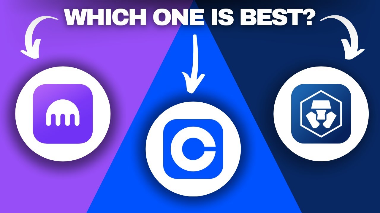 Kraken против Coinbase против Crypto.com (2026) | Какой из них лучше?