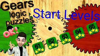 Gears logic puzzles, Start Levels 61,62,63,64,65 screenshot 1