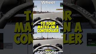 Controller VS wheel on F1 23!