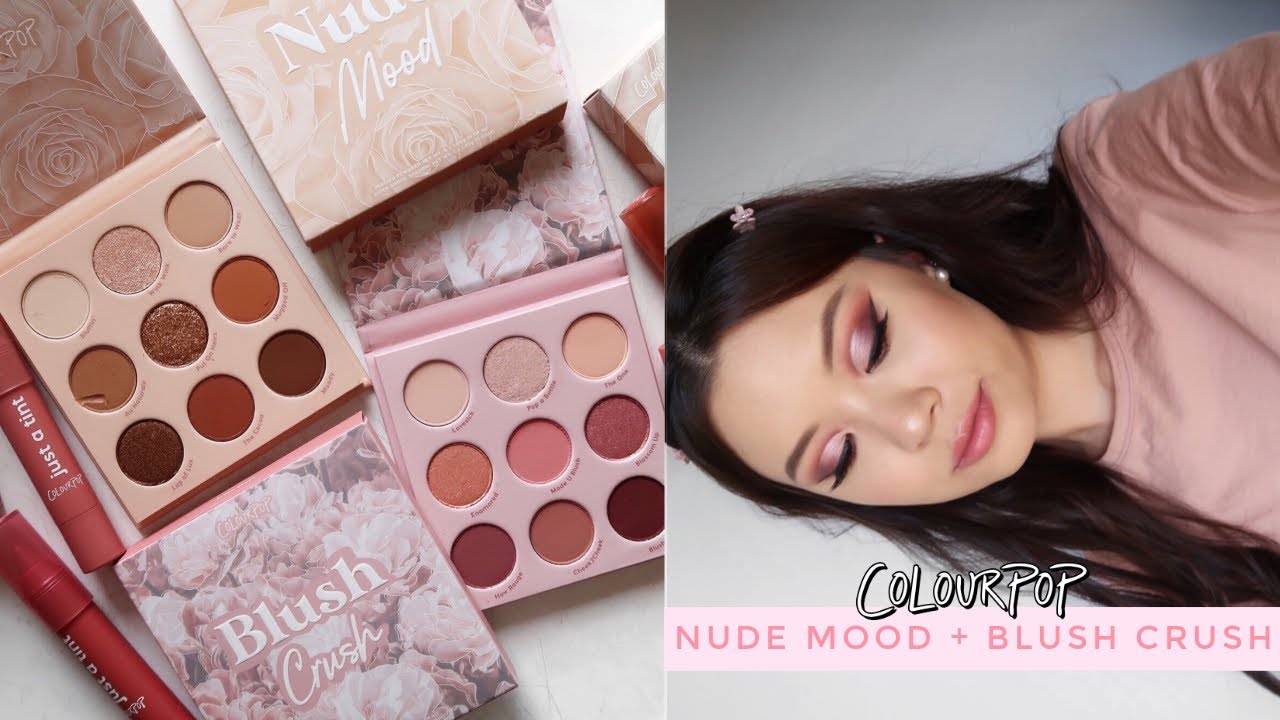 COLOURPOP BLUSH CRUSH + NUDE MOOD ⋆ 3 Looks, Review + Comparisons