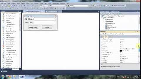 Lập Trình C# với Với ADO NET Form Đăng Nhập Bài 3   YouTube