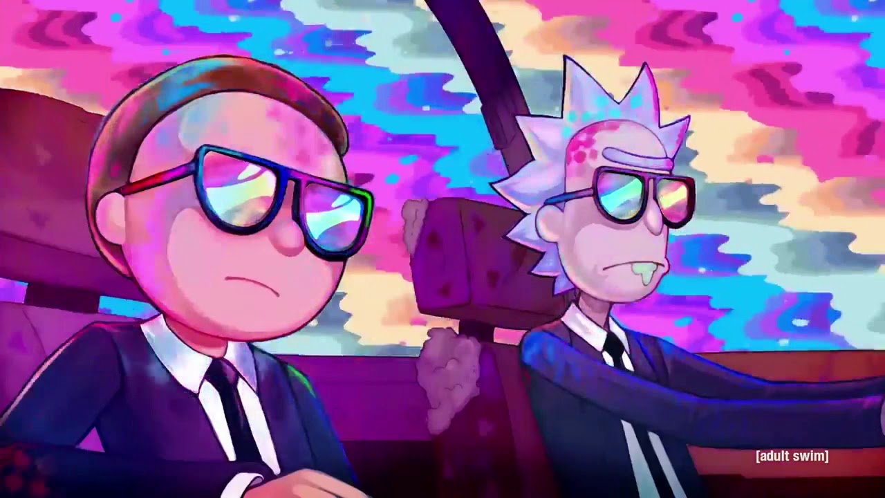 Rick and Morty Driving Live Wallpaper Free 