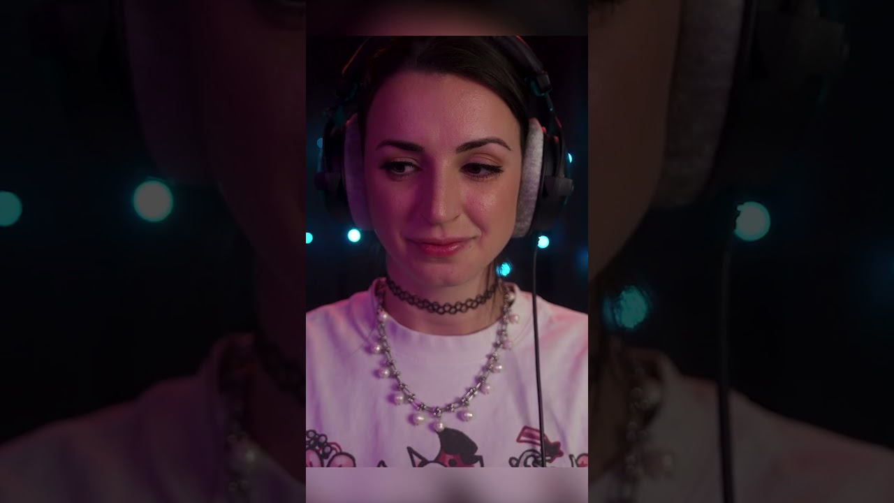 ASMR - Touching your ears with XXL Nails #shorts