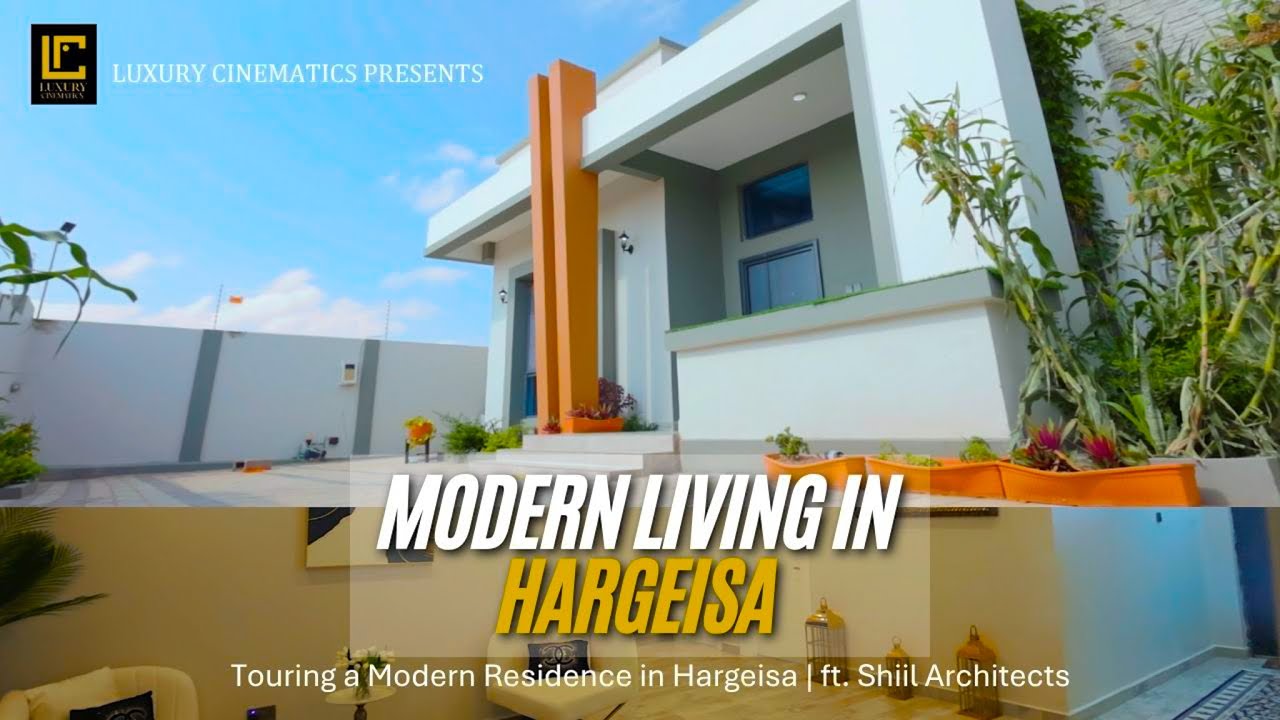 Touring a Modern Residence in Hargeisa | ft. Architect Hassan Shiil