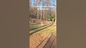 Alex throwing 400g Javelin 91