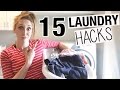 15 Laundry HACKS to make Laundry Faster + Easier! | Jordan Page