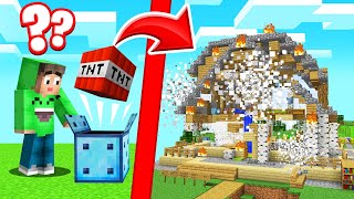 I Got TROLLED With CHANCE BLOCKS In MINECRAFT!