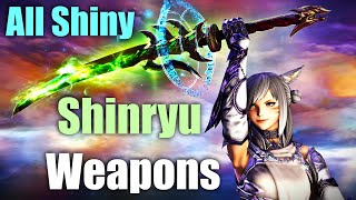 All Ephemeral Shinryu Weapons | Showcase in 4k/UHD