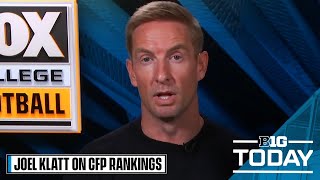 Joel Klatt on Latest CFP Rankings; Ohio State \& Michigan on a Collision Course | B1G Today