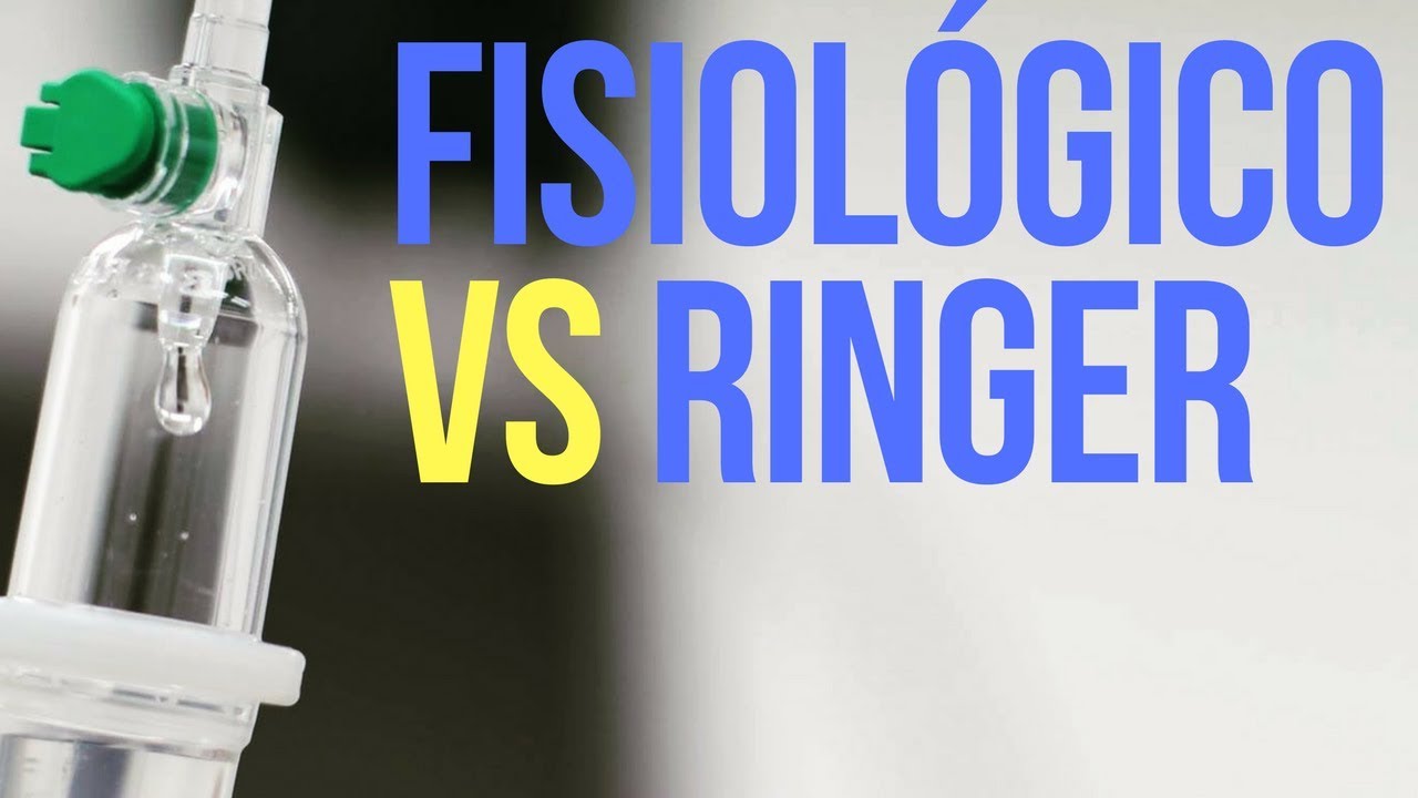 Quando É Usado O Soro Ringer Lactato?