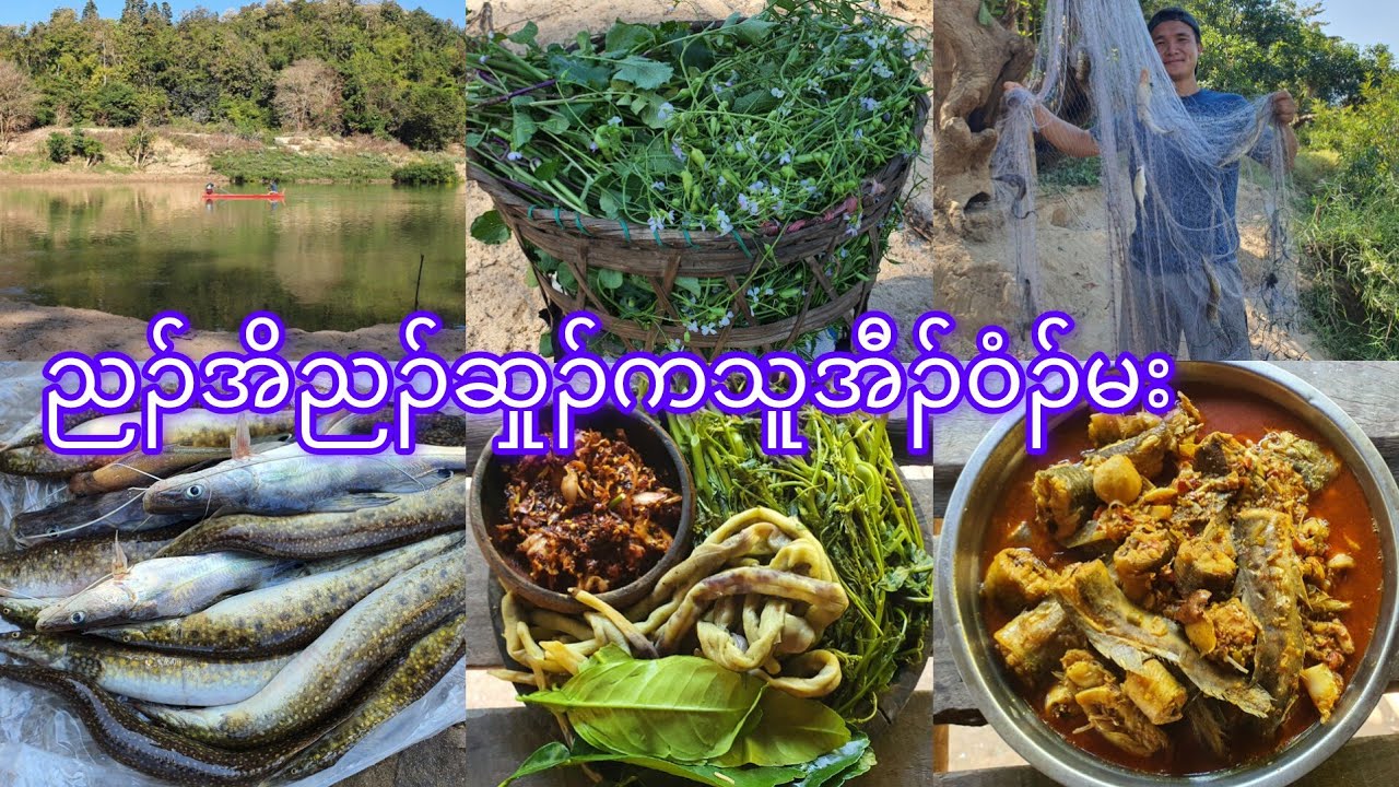 Spicy fish curry လဲၤလီၤစၤန့ၢ်အီၣ်ညၣ်ဒီးဒူၣ်