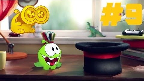 Cut the Rope Experiments Shooting The Candy level 9 all three stars walkthrough