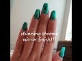 HOW TO APPLY CHROME POWDER ON NAILS OVER NEXGEN OR DIP POWDER