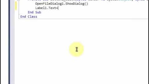 فتح اى ملف ب vb