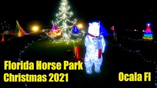 Florida Horse Park, Ocala FL at Christmas