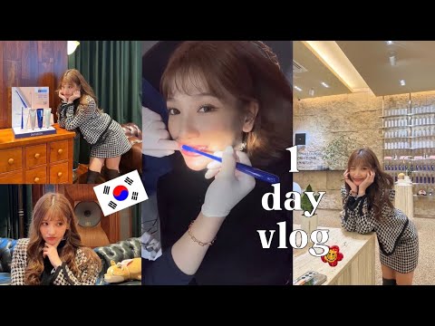 1DAYVLOGบินมาแปรงฟันที่เกาห  NANA♡VLOG  ไปทำสวยแบบไอดอลเกาหลี แบบไม่ศัลย์! เดินเล่นชิวๆ ไปคาเฟ่ ย่านกังนัม  EP.02 