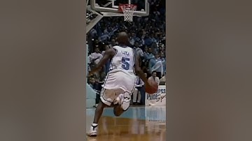 The greatest dunk that never was 😧 #vincecarter #unctarheels #uncbasketball  #accbasketball #ncaambb