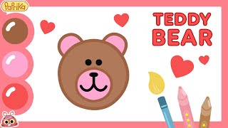 ❤️ VALENTINE'S DAY 🐻 Learn HOW TO DRAW with Paprika Twins!