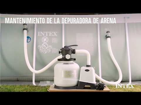 Mantenimiento depuradora de arena para piscina - Megapiscinas