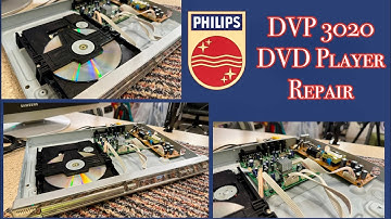 Philips DVP3020 DVD Player Repair @Mymatevince @Techmoan