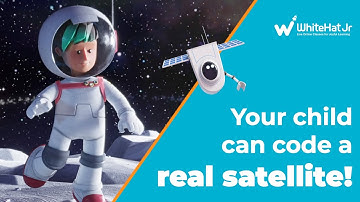 WhiteHat Jr Code a Satellite | Learn to command a real space satellite.