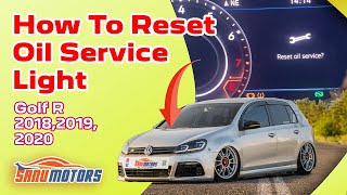 HOW TO RESET OIL SERVICE LIGHT VW GOLF