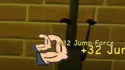 Super power training simulator INSANE JUMP POWER GLITCH!!! [Roblox]