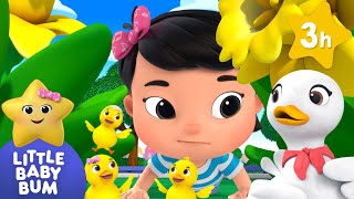 Duck Chase Adventure: Mia, Max, and the Missing Ducks! | LBB 3 HRS | Moonbug Kids  Cartoons & Toys