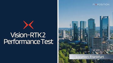 Frankfurt - Fixposition Vision-RTK2 outperforms RTK-GNSS only solution