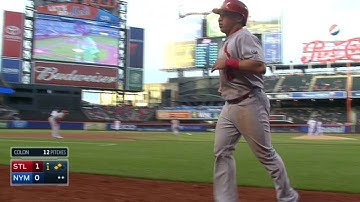 STL@NYM: Cardinals strike first on Peralta