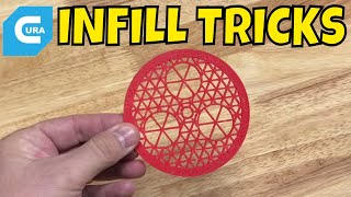 Infill Design Tricks using Per Model Settings in Cura Slicer 4.x