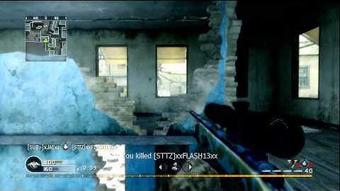 xJAExz COD4  jumpshot Across the map on crash